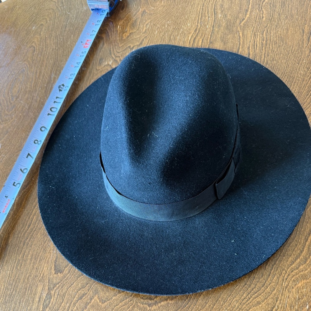 Brixton Piper Hat, Black, size Medium, BNWT